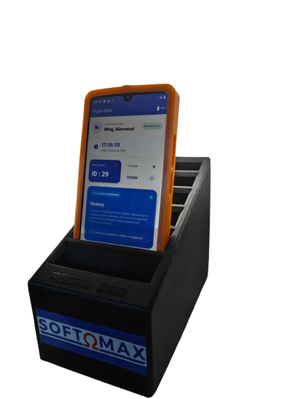 PagerMAX — urządzenie do przywoływania kierowców